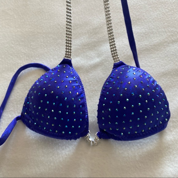 NEW/ NEVER WORN : CJ Pro Competition Bikini Suit NPC OCB IFBB. BRAND NEW. - Picture 6 of 16